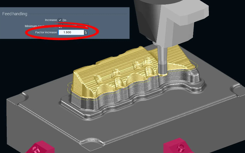 Tebis 4.1 R8 CAM新功能，显著提升粗加工效率